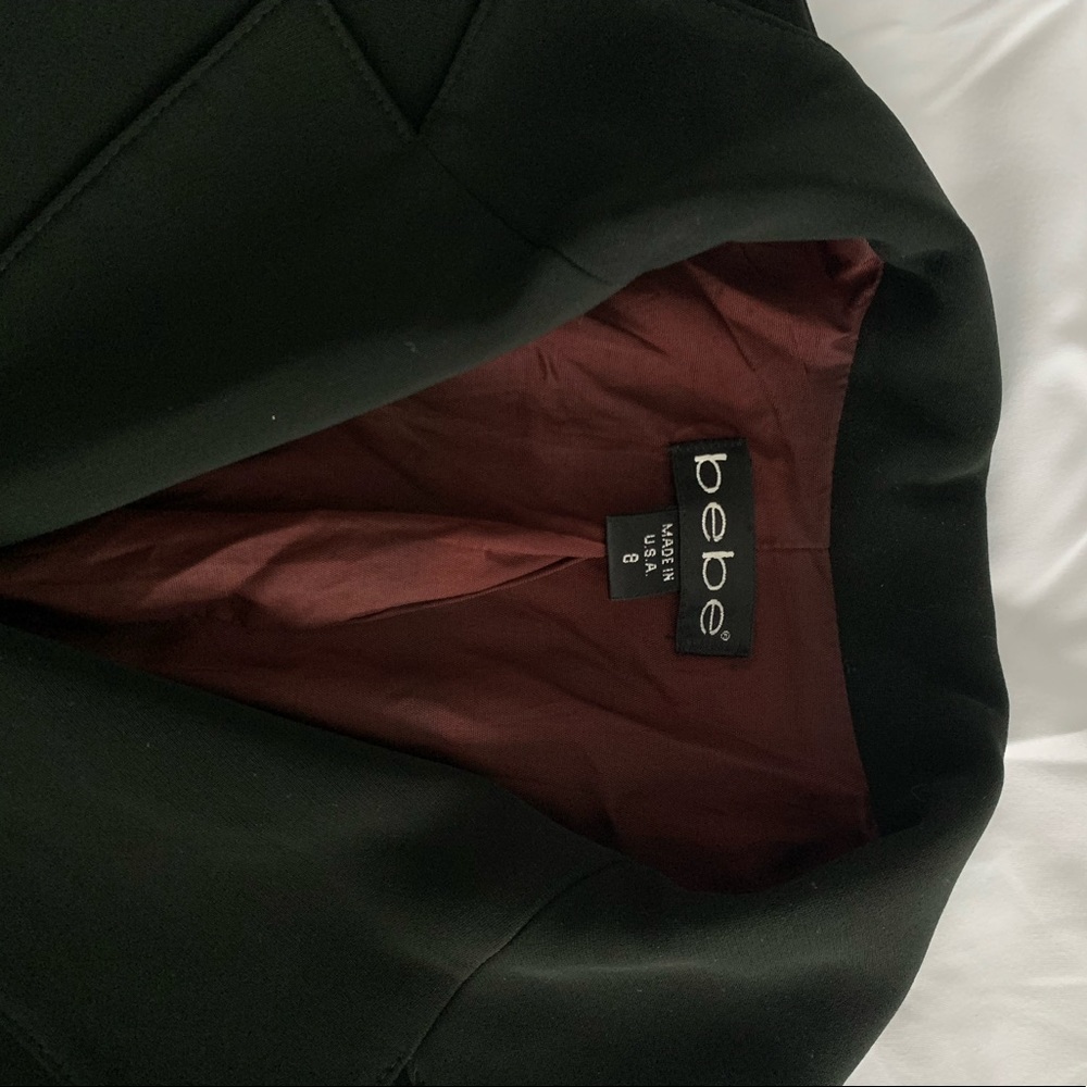 Bebe Black Blazer (Size 8)